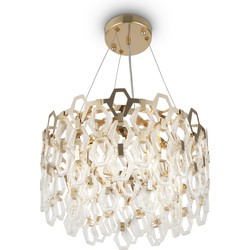 Maytoni - Hanglamp Tissage - Goud - Ø45,7