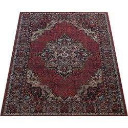Binnen en Buitenkleed Artalli - Oosters Motief - Rood - 80x150 cm