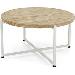 Bijzettafel Milou Dining dia. 74 cm teak - Applebee