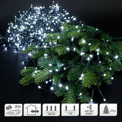 LED lichtketting 20m wit 1000 LED lampjes