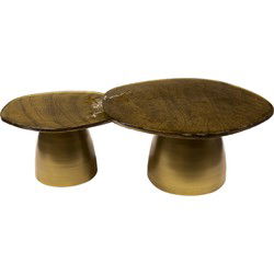 AnLi Style Salontafel set/2 Eclipse Goud