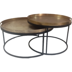 Starfurn Salontafel Puck | 78 cm | Set van 2