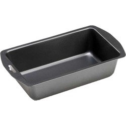 Arte Cakevorm - zwart - 30 x 13 cm - anti-aanbak - rechthoekig - Cakevormen