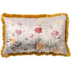 Dutch Decor POSSY - Sierkussen met bloemenpatroon 40x60 cm Golden Glow - geel - Dutch Decor