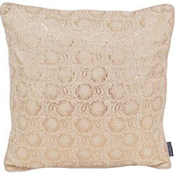 Sierkussen Mira Ivory / Rose | 45 x 45 cm | Polyester