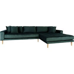 House Nordic Lounge Bank Lido Rechts Donkergroen
