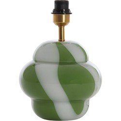 Light & Living - tafellamp - Ylien - groen - glas - losse armatuur - E27 - 1738578