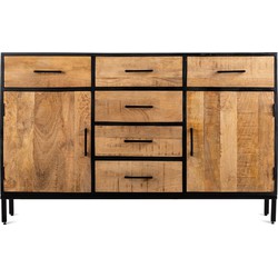 Benoa Manila Sterre 6 Drawer Sideboard 145 cm