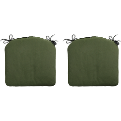 Madison Zitkussen -  Panama Green  -  46x48  -  Groen  -  2 Stuks