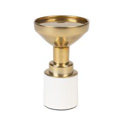 ZUIVER CANDLE HOLDER GLAM WHITE S