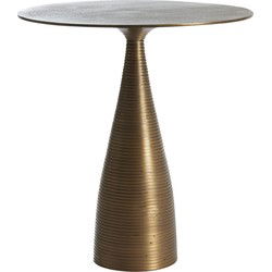 Light&living Bijzettafel Ø52x57 cm BAHIA antiek brons