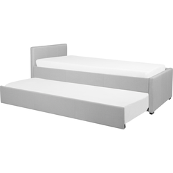 MARMANDE - Onderschuifbed - Lichtgrijs - 80 x 200 cm - Polyester