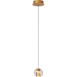 Colinda hanglamp Ø 14 cm LED 1x4,2W 2700K mat goud / messing