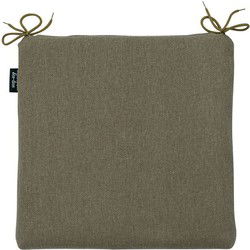 Zitje universeel 40x40 met rits Taupe eco nature outdoor (4 stuks)