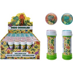 Decopatent® Uitdeelcadeaus 36 STUKS Dinosaurus Bellenblaas - 50ML - Traktatie Uitdeelcadeautjes voor kinderen - Klein Speelgoed