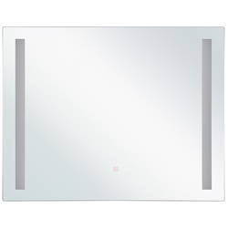 LIRAC - LED-spiegel - Zilver - Glas