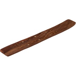 Wierookhouder plankje Chi - hout - 25 x 3 cm - Wierookhouders