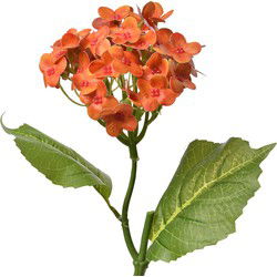 Clayre & Eef Kunstbloem Oranje Kunststof