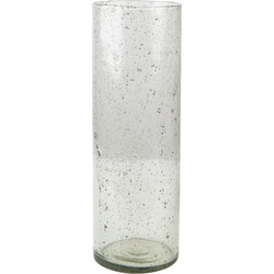 Clayre & Eef Vaas  Ø 10x30 cm Glas Glazen Vaas