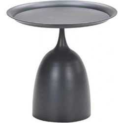 Mioala Bijzettafel Carbon Black dia. 50xH48 cm