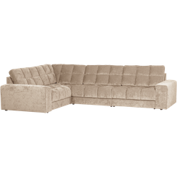 WOOOD Second Date Hoekbank Links - Vintage - Nougat