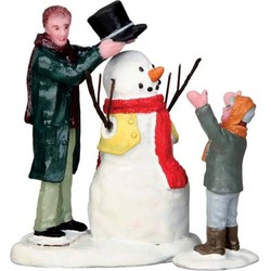 Sharp dressed snowman set of