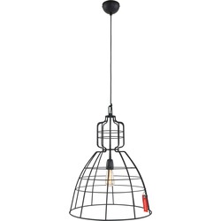 Anne Lighting hanglamp Markiii - zwart - metaal - 48 cm - E27 fitting - 7872ZW