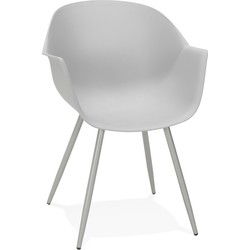 Fauteuil KELLY grijs