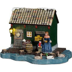 Zaanse schuur battery operated l18,5xb12,5xh12,5cm