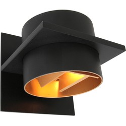 Moderne Wandlamp - Steinhauer - Metaal - Modern - G9 - L: 14cm - Voor Binnen - Woonkamer - Eetkamer - Zwart