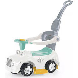 Dolu 3in1 Loopauto met Handgreep + Toeter Wit/Blauw/Grijs/Geel