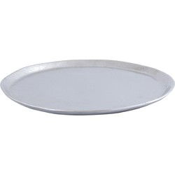 PTMD Plateau Elzye - 40x40x2 cm - Aluminium - Zilver
