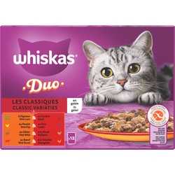 Classic Variaties in gelei maaltijdzakjes multipack 12x85g dierensnack