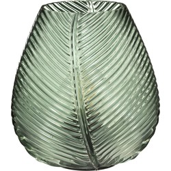 LED-lamp Palm Leaf - Groen - Werkt op batterijen (incl. lamp)