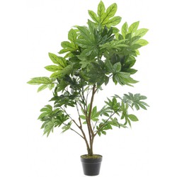 Kunstplanten groene Aralia klim-op/klimop planten 90 cm - Kunstplanten