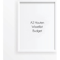 A2 Frame Budget - Wissellijst Wit - A2 Frame Wit