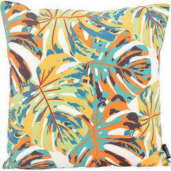 Sierkussen Art Leaves #1 | 45 x 45 cm | Katoen/Polyester