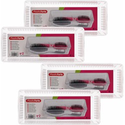 PlasticForte Opbergbakje - 6x - mandje organizer - 26x11 cm - Opbergbox