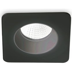 Ideal Lux - Room-65 - Plafondspot - Binnen - Inbouw - Aluminium - LED - Zwart