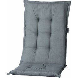 Kissen mona niedrig Basic grey (4 stuks)