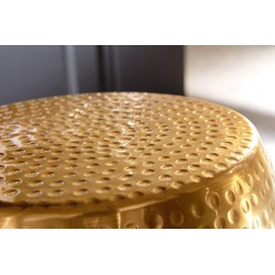 Pippa Design decoratieve bijzettafel in oosters design - goudkleur