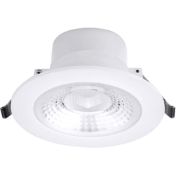 Groenovatie LED Inbouwspot 10W, Wit, Rond, 30D, Warm Wit, Waterdicht IP65