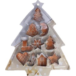 Kerstkoekjes vormpjes 10x stuks - uitsteekvormpjes - Uitsteekvormen