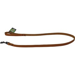 Lijn soft leder 18mm/130cm cognac
