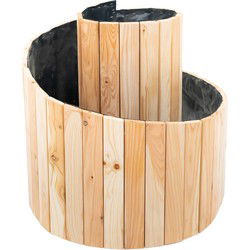 Westmann Plantenbak Spiral WM102424 - Houten Kruidenbak 55cm