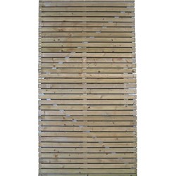 Spencer met verstelbaar stalen frame linksdraaiend 100 x 180 cm