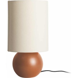 Tafellamp Alma Ball - Bruin - Ø16cm