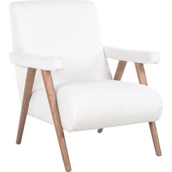 Richmond Fauteuil Bono white furry fire retardant (Himalaya 900 white furry)