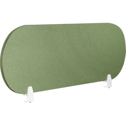 Beliani SPARKY - Bureauscheidingswand-Groen-Polyester