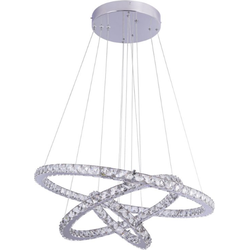 Moderne hanglamp Marilyn i - L:70cm - LED - Metaal - Chrome